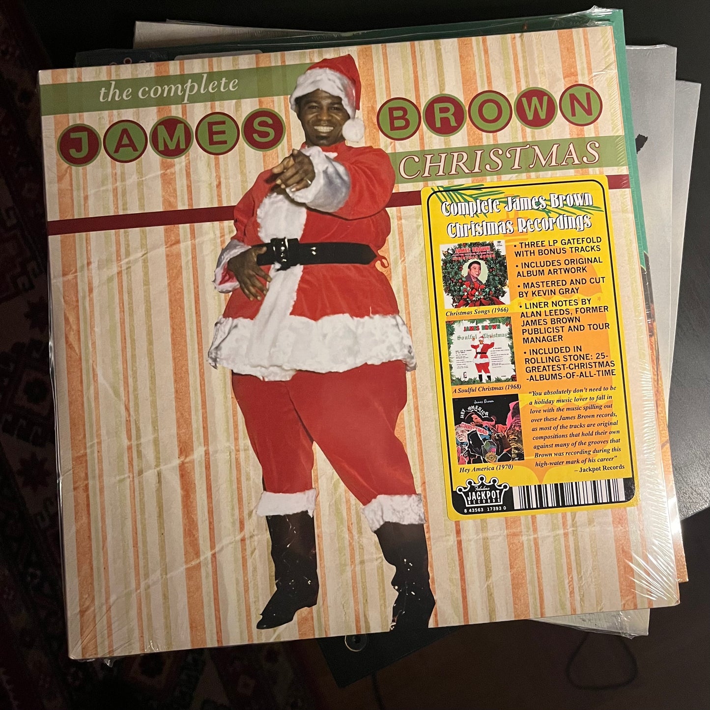 James Brown - THE COMPLETE JAMES BROWN CHRISTMAS - (3XLP)