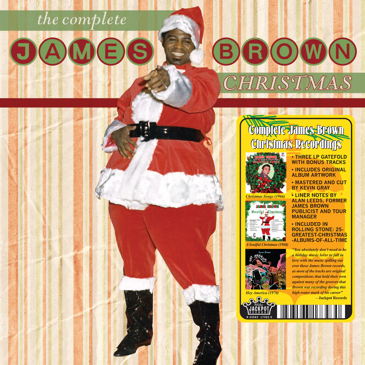 James Brown - THE COMPLETE JAMES BROWN CHRISTMAS - (3XLP)