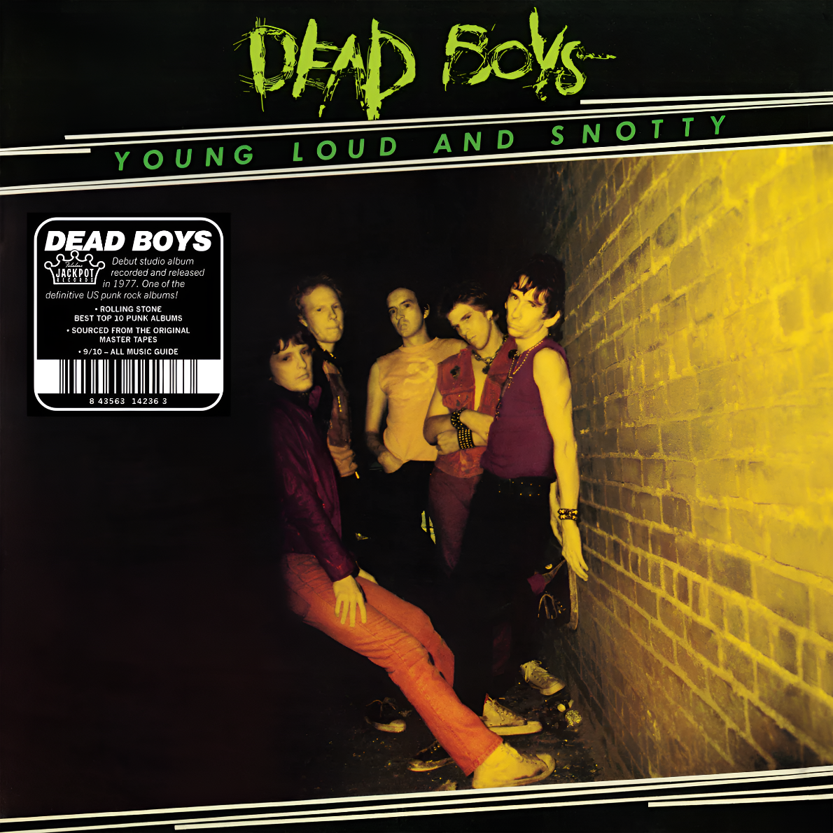 Dead Boys - YOUNG, LOUD, AND SNOTTY (Black Vinyl) LP