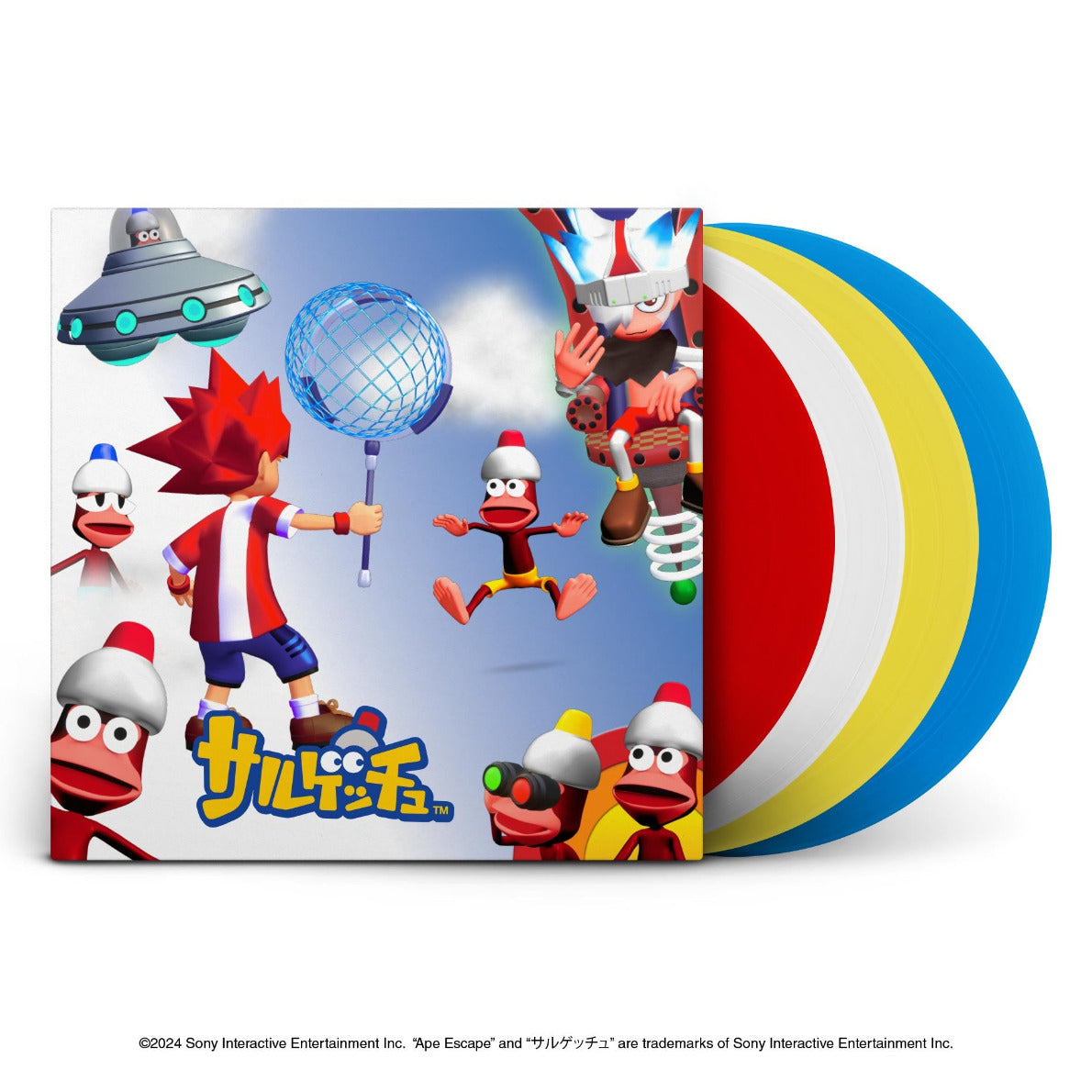 Soichi Terada - APE ESCAPE ORIGINAPE SOUNDTRACKS IN A BOX (4XLP)