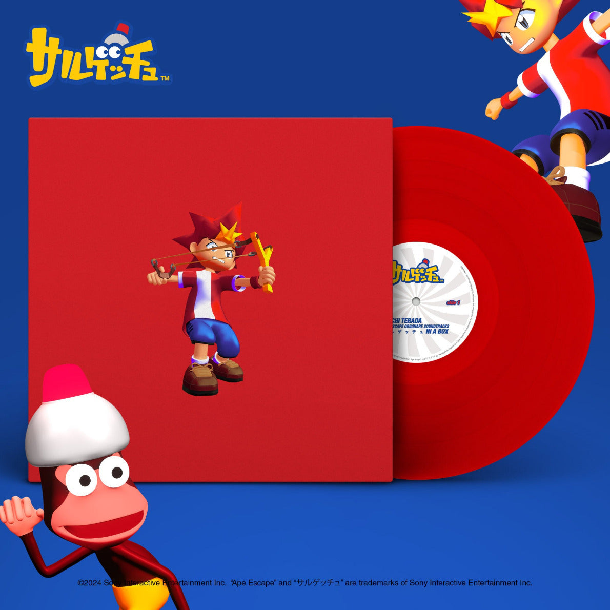 Soichi Terada - APE ESCAPE ORIGINAPE SOUNDTRACKS IN A BOX (4XLP)