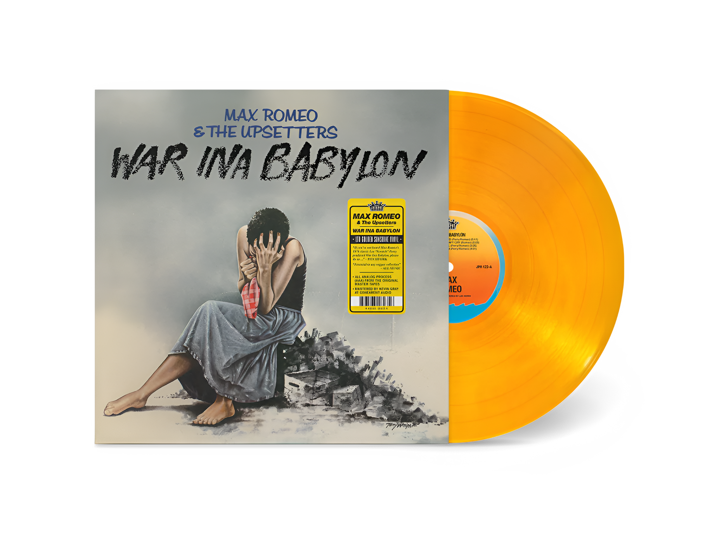 Max Romeo & the Upsetters - WAR INA BABYLON (Orange Sunshine Vinyl) LP