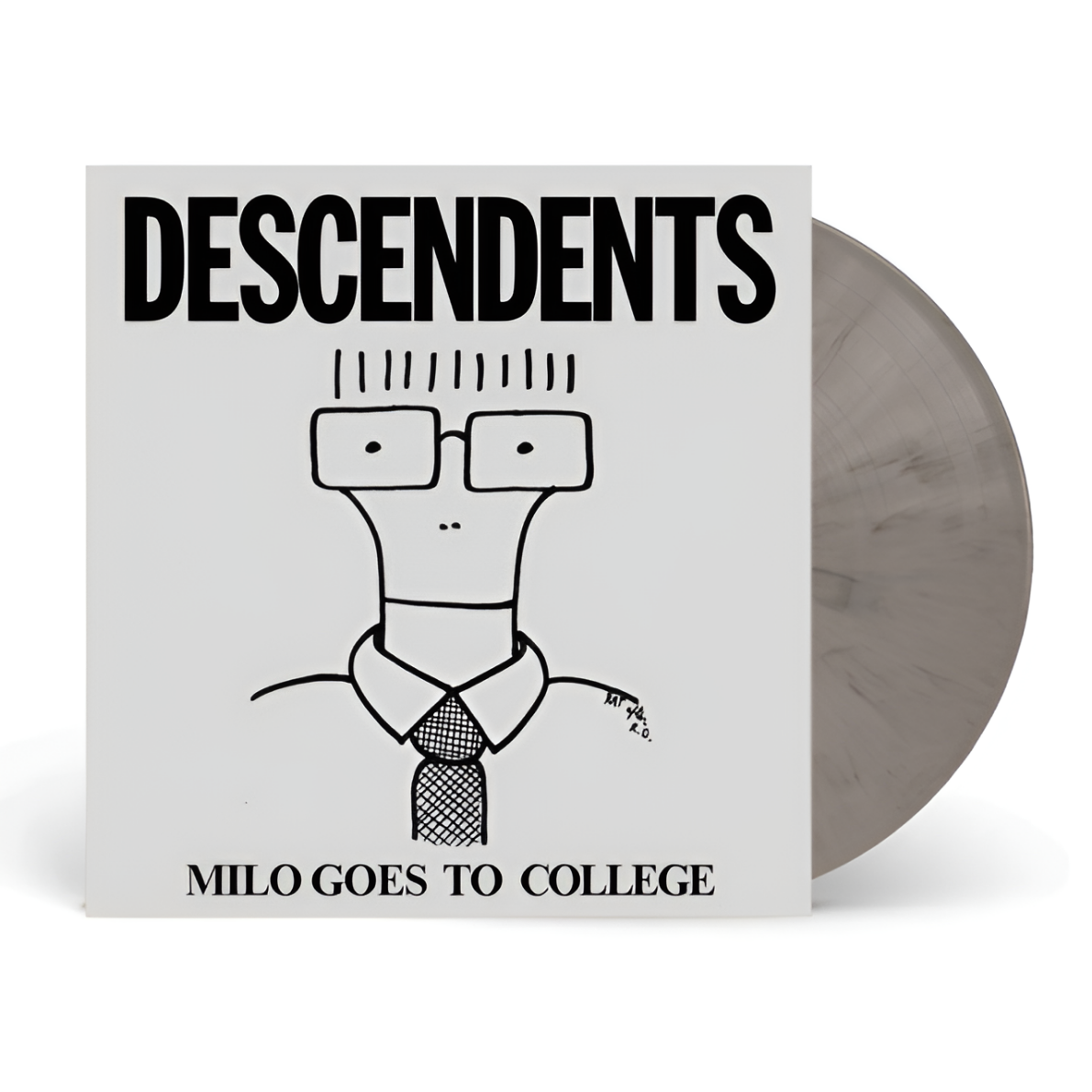 Descendents - MILO GOES TO COLLEGE (Grey Marble Color Varient) LP