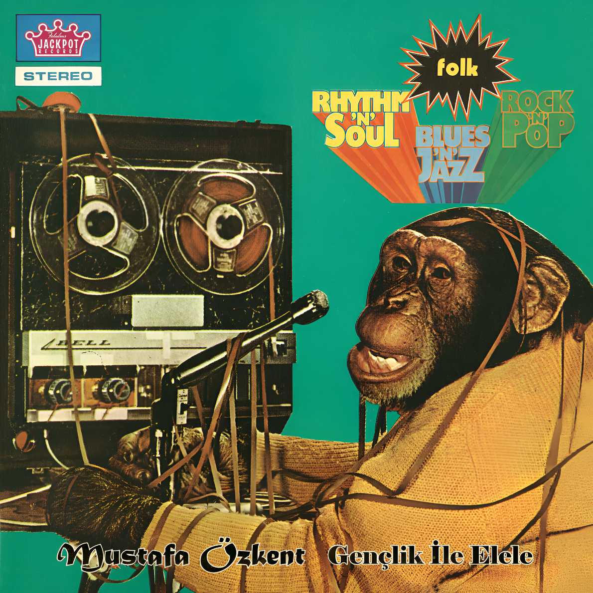 Mustafa Özkent - GENÇLIK ILE ELELE (Black Vinyl) LP