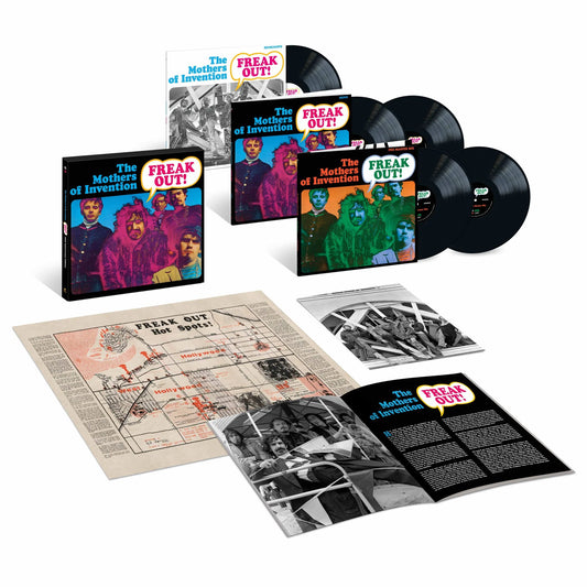 Frank Zappa & The Mother of Invention - FREAK OUT! (60TH ANNIVERSARY) (180G/5LP) Box set