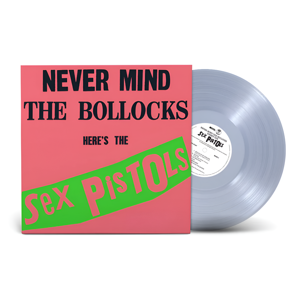 Sex Pistols - NEVER MIND THE BOLLOCKS HERE'S THE SEX PISTOLS (Clear Vinyl) LP